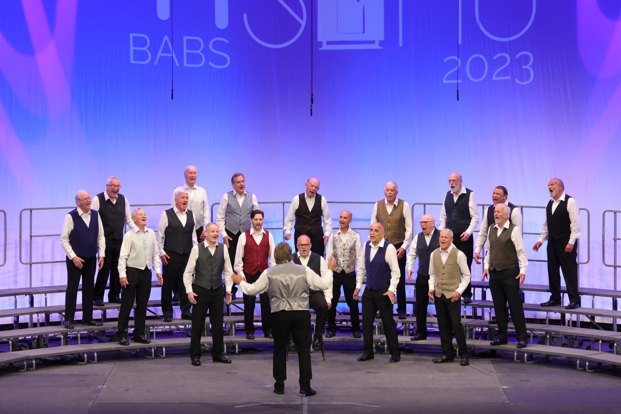 May 2023 - Men's chorus competes at national barbershop competition
